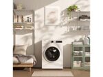 MIDEA Lavadora carga frontal - Midea MF110W90BA10/W-ES, 9 kg, A-10%,1400 rpm, 15 Programas, Motor Inverter, Blanco - Imagen 8