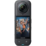 Destacado Cámara deportiva - Insta360 X5 Estándar, 8K, 360º, 185 min Autonomía, Vídeo HDR Activo 5,7K a 60 fps, Negro