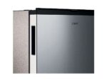 CANDY Nevera pequeña - Candy CNOQ2S58EX City Fresco 300, Static Low frost, 85 cm, 129 l, Con congelador, Puerta reversible, Inox - Imagen 5
