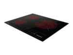 TEKA Placa vitrocerámica - Teka TBC 63620, 3 Zonas, 27 cm Zona Grande, 60 cm, 5300W, Táctil, Negro - Imagen 3