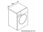 BALAY Lavadora carga frontal - Balay 3TS3107BD, 10 kg, 1400 rpm, 14 programas, Programa Planchado, Ahorro AquaControl Plus, Blanco - Imagen 7