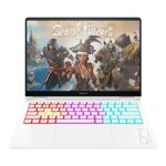 HP Portátil gaming - HP OMEN 14-FB1005NS, 14" 3K, Intel® Core™ Ultra 9-285H, 64 GB RAM, 1 TB SSD, GeForce RTX™ 5070, Sin sistema operativo, Blanco