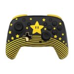 TURTLE BEACH Mando Nintendo Switch - Turtle Beach Rematch Wireless Controller Super Mario Star, Cable USB, Brilla en la oscuridad, Hasta 40 horas