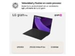 LG Portátil - LG 16ZD90TR-E.AX8BB, 16" WQXGA, Intel® Core™ Ultra 7-255H, 32 GB, 2 TB SSD, GeForce RTX™ 5050, Sin sistema operativo - Imagen 7