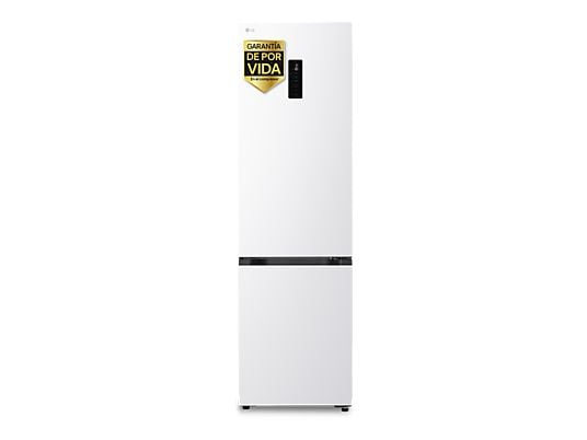 1604740_1 LG Frigorífico combi - LG GBBS525CSW, No Frost, 203 cm, 375 l, DoorCooling+™, Digital FRESHConverter+™, Blanco - Imagen 1