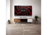 SAMSUNG TV QLED 75" - Samsung TQ75Q6FAAUXXC, UHD 4K, Q4 Lite Processor, Smart TV, Negro - Imagen 2