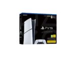 SONY Consola - Sony PS5 Slim Digital Edition, 825 GB SSD, 4K, 1 mando, Chasis E, Blanco - Imagen 2