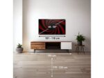 PEAQ TV QLED 50" - PEAQ PTV 50GQU-5026C, QLED 4K, Smart/Google TV, DVB-T2, HDR10, Dolby Audio, Triple Tuner, Negro - Imagen 2