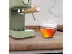 CECOTEC Cafetera express - Cecotec Power Espresso 20 Retro Green, 20 bar, 1100 W, 1.25 l, 2 Tazas, Verde - Imagen 7