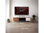 LG TV QNED 65" - LG 65QNED81A6A, UHD 4K, Procesador Inteligente α7 AI Processor 4K Gen8, Smart TV, DVB-T2 (H.265), Negro - Imagen 2