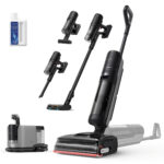 DREAME Aspiradora escoba - DREAME H15, 0 W, Potencia de succión 23 kPa, Depósito 0,350 l, Negro