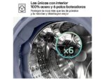 LG Lavadora secadora - LG WT1716BBF, Torre de lavado 17/16 kg, TurboWash™, Smart Pairing™, Inox grafito - Imagen 5