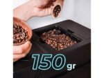 CECOTEC Cafetera superautomática - Cecotec Cremmaet Compact, 19 bar, 1350 W, 1.1l, 150gr, Negro - Imagen 4