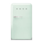 SMEG Nevera pequeña - SMEG FAB10RPG6, Altura 970 mm, Capacidad 122 l, Verde Pastel