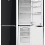 ALPHA Frigorífico combi - ALPHA Pegasus Elite Pro-55, Altura 182 cm, Capacidad 250 l, Negro
