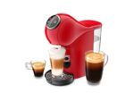 KRUPS Cafetera de cápsulas - Krups Genio S Plus, Compacta, Alta presión, 30 tipos de bebidas, Función XL, 2 packs de regalo, Modo Eco, 15 bar, Roja - Imagen 2