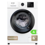 EVVO Lavadora carga frontal - EVVO Terra K6, 6 kg, Blanco