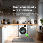 EVVO Lavadora carga frontal - EVVO Terra K6, 6 kg, Blanco - Imagen 2