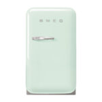 SMEG Nevera pequeña - SMEG FAB5RPG6, Altura 725 mm, Capacidad 34 l, Verde Pastel
