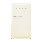 SMEG Nevera pequeña - SMEG FAB10HRCR6, Altura 970 mm, Capacidad 135 l, Crema
