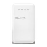 SMEG Nevera pequeña - SMEG FAB5RWH6, Altura 725 mm, Capacidad 34 l, Blanco