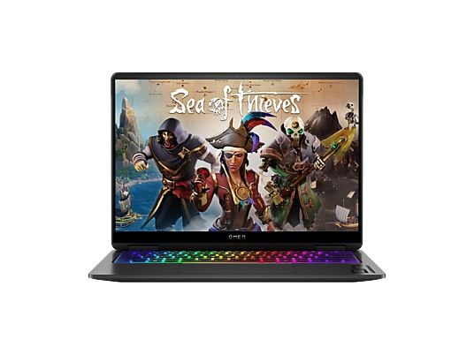 1618349_1 HP Portátil gaming - HP OMEN Transcend 14-fb1004ns, 14" 3K, Intel® Core™ Ultra 7 255H, 32GB RAM, 1TB SSD, GeForce RTX™ 5060, Sin sistema operativo - Imagen 1