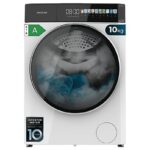 CECOTEC Lavadora carga frontal - Cecotec Bolero DressCode 10900 Autodose Inverter FullColor A, 1400 rpm, Pantalla táctil, Motor Inverter Plus, Multico