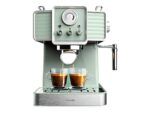 CECOTEC Cafetera express - Cecotec Power Espresso 20 Tradizionale, 20 Bares, Manómetro PressurePro, Vaporizador orientable, Thermoblock, Diseño vintag