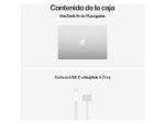 Apple MacBook Air (2026) 15.3" Retina, Chip M5 Apple, CPU de 10 núcleos, GPU de 10 núcleos, 16GB RAM, 1TB SSD, Plata, Sin cargador - Imagen 8