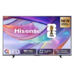 HISENSE TV QLED 50" - Hisense 50E7S, QLED 4K, Esclador 4K IA, Modo Juego Plus, Dolby Visión IQ, Negro