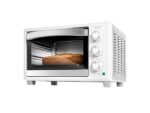 CECOTEC Minihorno eléctrico - Cecotec Bake&Toast 2300, 23 L, 1500 W, 3 modos de calor, Puerta doble cristal, Luz interior, Temporizador, Blanco