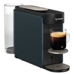 KRUPS Cafetera de cápsulas - Krups Vertuo Up XN9404, 7 tamaños de taza, Nespresso Smart, Apagado automático, 1.4 L, 1100 W, Tecnología Centrifusion™,