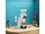 KRUPS Cafetera de cápsulas - Krups Nescafé® Dolce Gusto® Mini Me 2, 15 bar, 0.8 l, 1600 W, Compacta, Gris ártico - Imagen 6