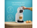 KRUPS Cafetera de cápsulas - Krups Nescafé® Dolce Gusto® Mini Me 2, 15 bar, 0.8 l, 1600 W, Compacta, Gris ártico - Imagen 7