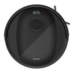 CECOTEC Robot aspirador - CECOTEC Conga 7690 Immortal Max Home M, 680 W, Potencia de succión 5000 kPa, Depósito 2,5 l, Autonomía 220 min, Negro