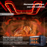 GRUNKEL Horno de sobremesa - GRUNKEL HR-63MAX, 63 l, Black - Imagen 5