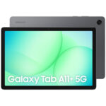 SAMSUNG Galaxy Tab A11+, 256 GB, Gris, 11 " WUXGA, 8 GB RAM, Mediatek Dimensity 7300 (4 nm), Tablet Android