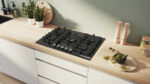 BOSCH Placa de gas - BOSCH Serie 6 PPQ7A6I40, 5 zone(s) zonas, Gas natural, 752 mm, Negro - Imagen 4