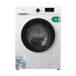 VOK Lavadora carga frontal - VOK EVW-8BAWL2412, 8 kg, 1200 rpm, 14 programas, Blanco