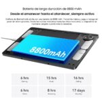 BLACKVIEW ZENO 10 5G con Teclado QWERTY, 256 GB, Azul, 11 " Full-HD+, 8 GB RAM, Unisoc Tiger T8200 5G(Octa core), Tablet Android - Imagen 7