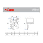 NILSON Lavadora carga frontal - NILSON NL6200AI, 6 kg, 11 programas, Blanco - Imagen 7