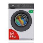 NILSON Lavadora carga frontal - NILSON NL8200AI, 8 kg, 11 programas, Blanco