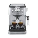 DE LONGHI Máquina espresso - DE LONGHI EM450.M, 1325 W, 2 tazas, Bicolor