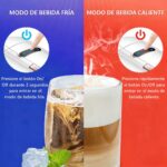 HIBREW Cafetera de cápsulas - HIBREW H2A, 19 bar, 1450 W, Negro / Blanco - Imagen 3