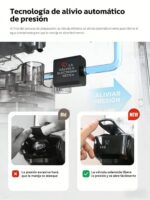 HIBREW Cafetera de cápsulas - HIBREW H1B, 20 bar, 1450 W, Negro / Beige - Imagen 6