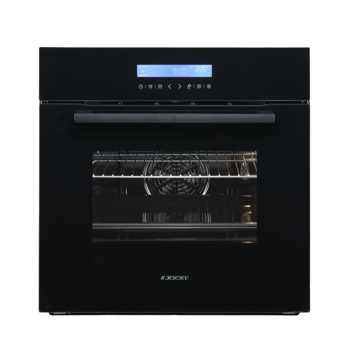 169005214_1 JOCEL Horno convencional - JOCEL JFE019035, Integrable, Hidrolítica, 70 l, 60 cm, Negro - Imagen 1