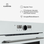 KLARSTEIN Horno convencional - KLARSTEIN Illuminosa, Integrable, 73 l, 56,50 cm, Blanco - Imagen 4