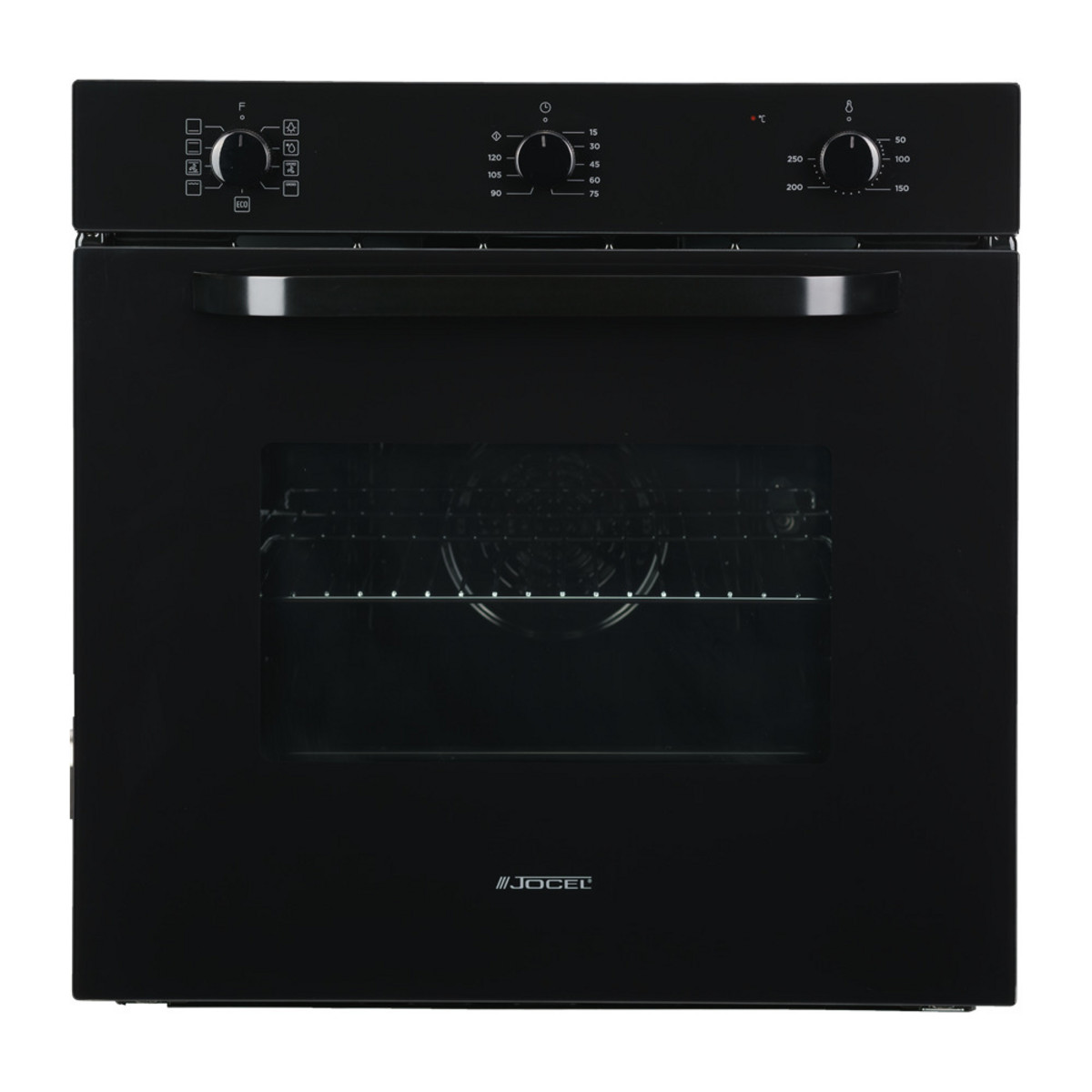 169005244_1 JOCEL Horno convencional - JOCEL JFE019165, Integrable, 70 l, 60 cm, Negro - Imagen 1