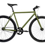 FABRICBIKE Bicicleta urbana - FABRICBIKE Fixie Original Acero Hi-Ten 28", 1 velocidades, marco: 54 cm, Acero, Cayman Green