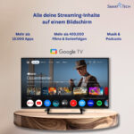 SMART TECH TV QLED 43" - SMART TECH Smart Tech 43QG06V, QLED 4K, Smart TV, DVB-T2 (H.265), Negro - Imagen 7